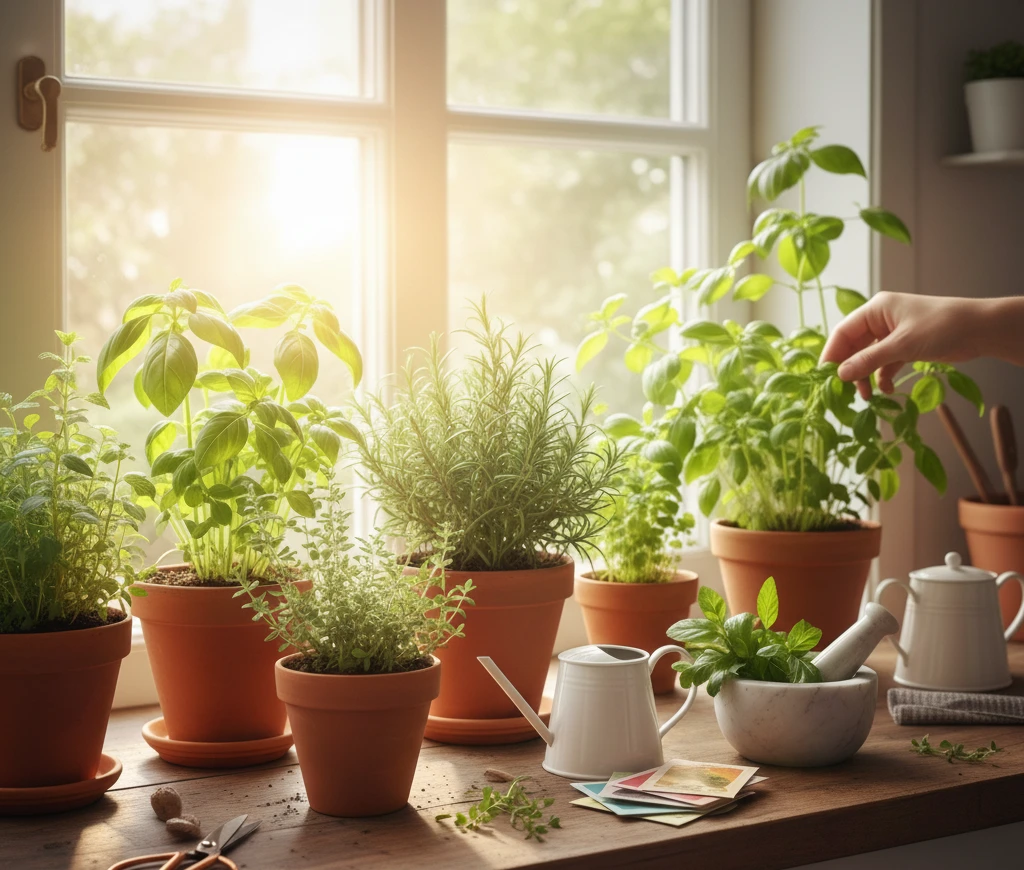 Growing Herbs Indoors: Tips and Tricks for a Kitchen Garden