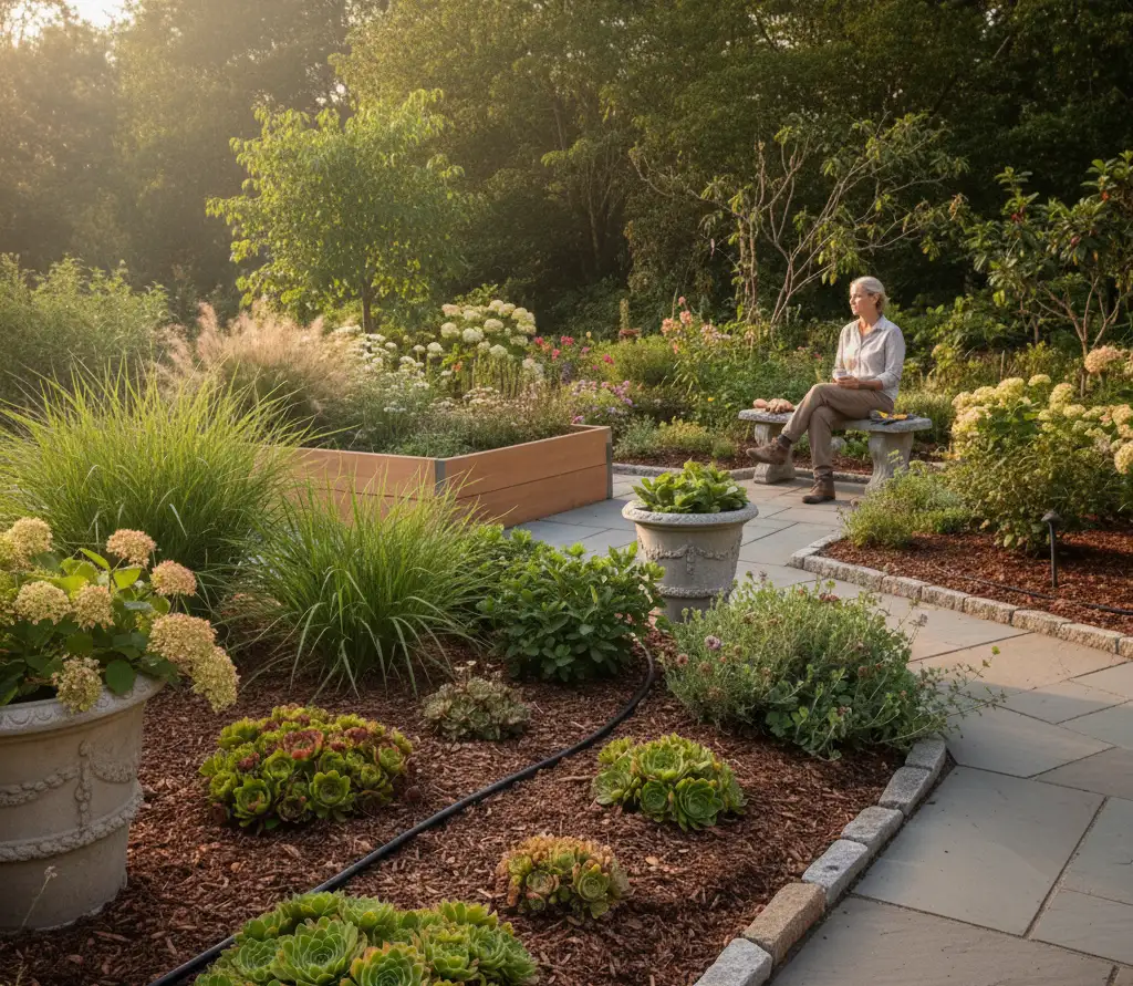 Low-Maintenance Gardening: Beautiful Gardens with Less Effort
