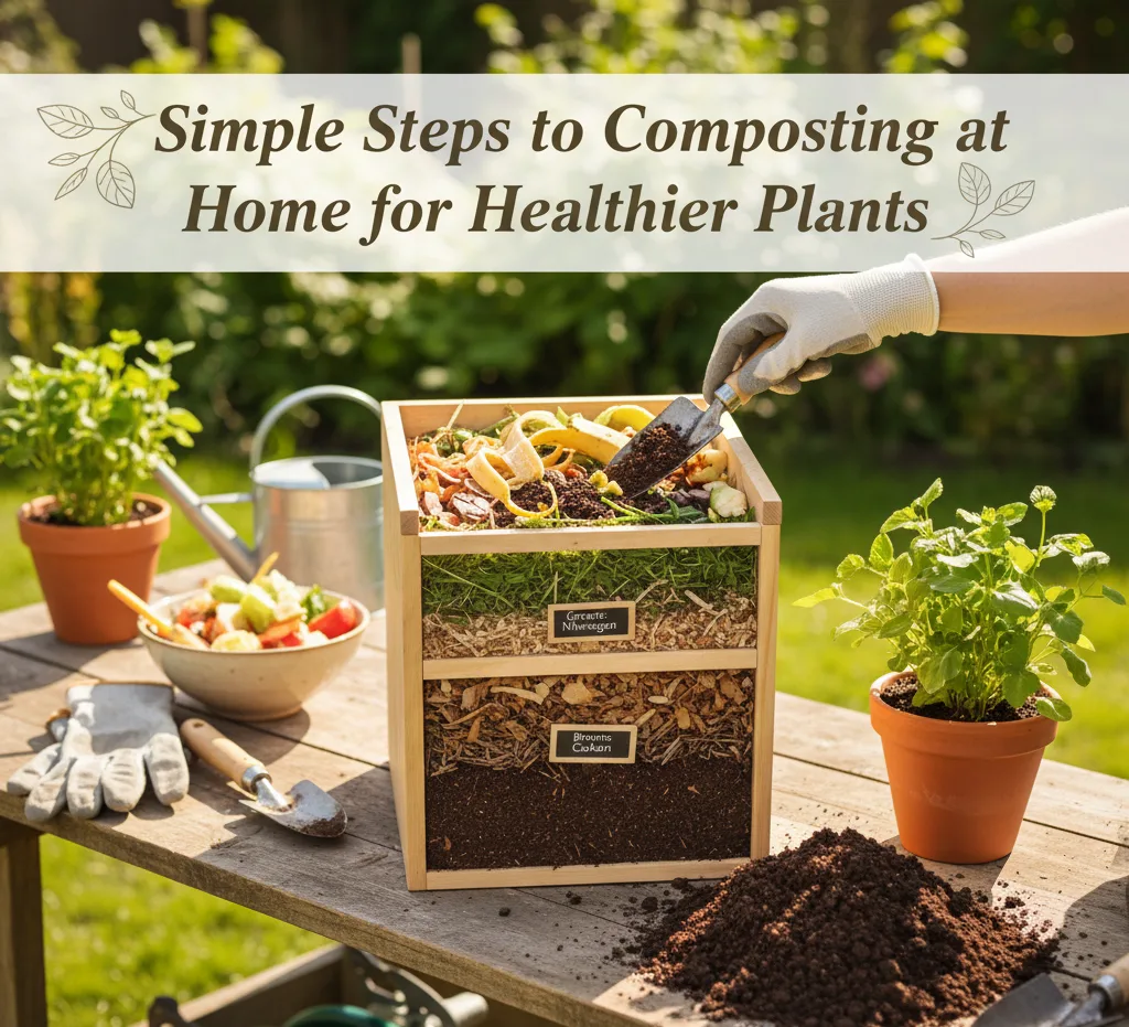 Simple Steps to Composting at Home for Healthier Plants