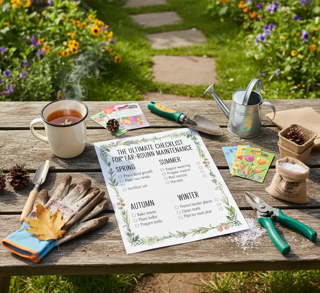 The Ultimate Checklist for Year-Round Garden Maintenance